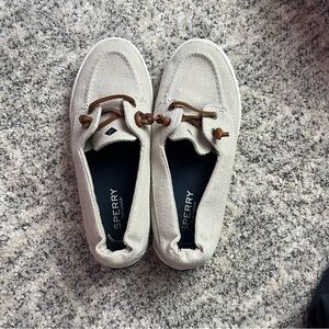 Sperry Off-White Women's Boat Shoes
